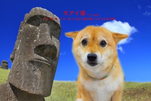 モアイ像内藤帆立